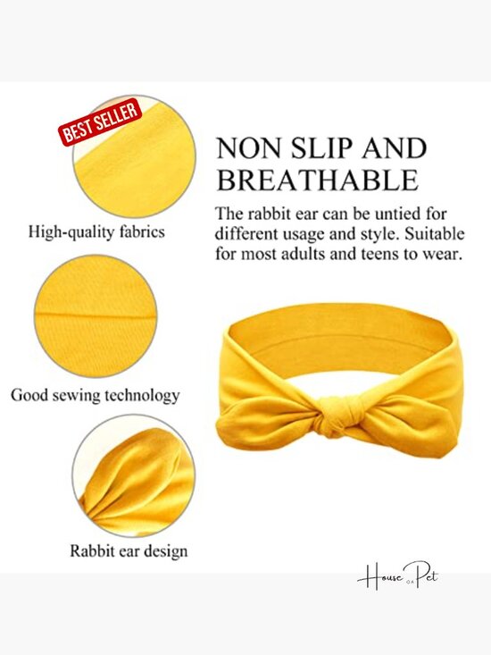 12 Pack Bow Headbands Elastic Knot Headwrap Cute Hair Accessories
